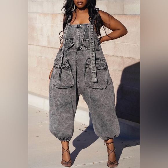 Oversize overalls - Picture 2 of 11